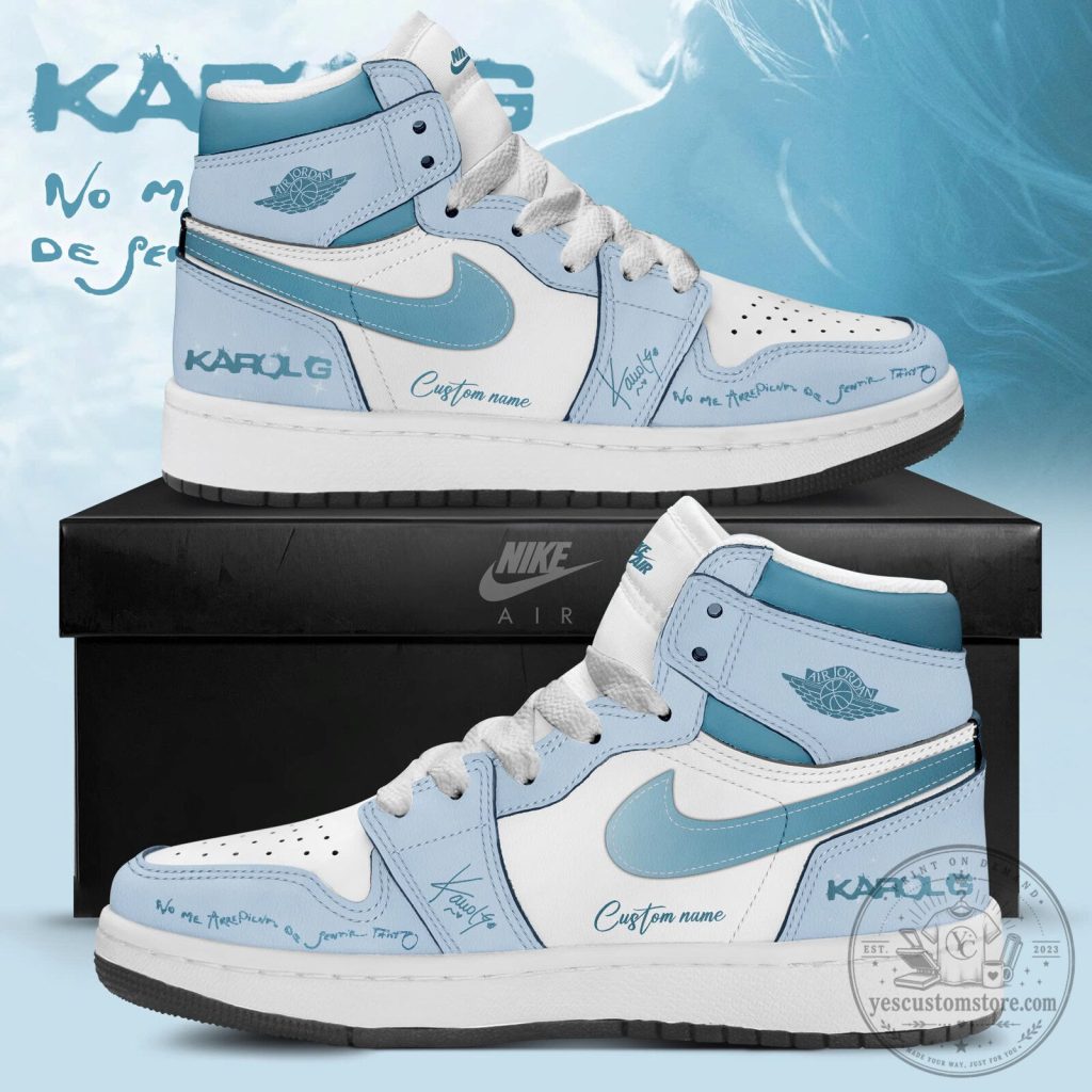 Custom Name Sneakers - Karol G No Me Arrepiento De Sentir Tanto Edition Custom Name Sneakers - Karol G No Me Arrepiento De Sentir Tanto Edition